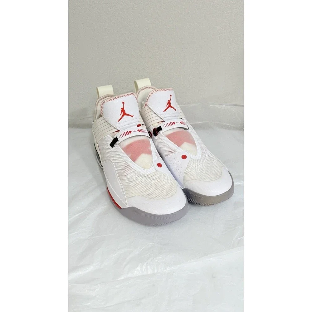 Nike Air Jordan 33 SE Low White Cement Size 15 Men Basketball Shoes Big
